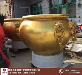 茂來雕塑 淮南銅大缸廠家的專業工藝與銷售